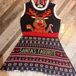 Santa's Favorite Reindeer Dress